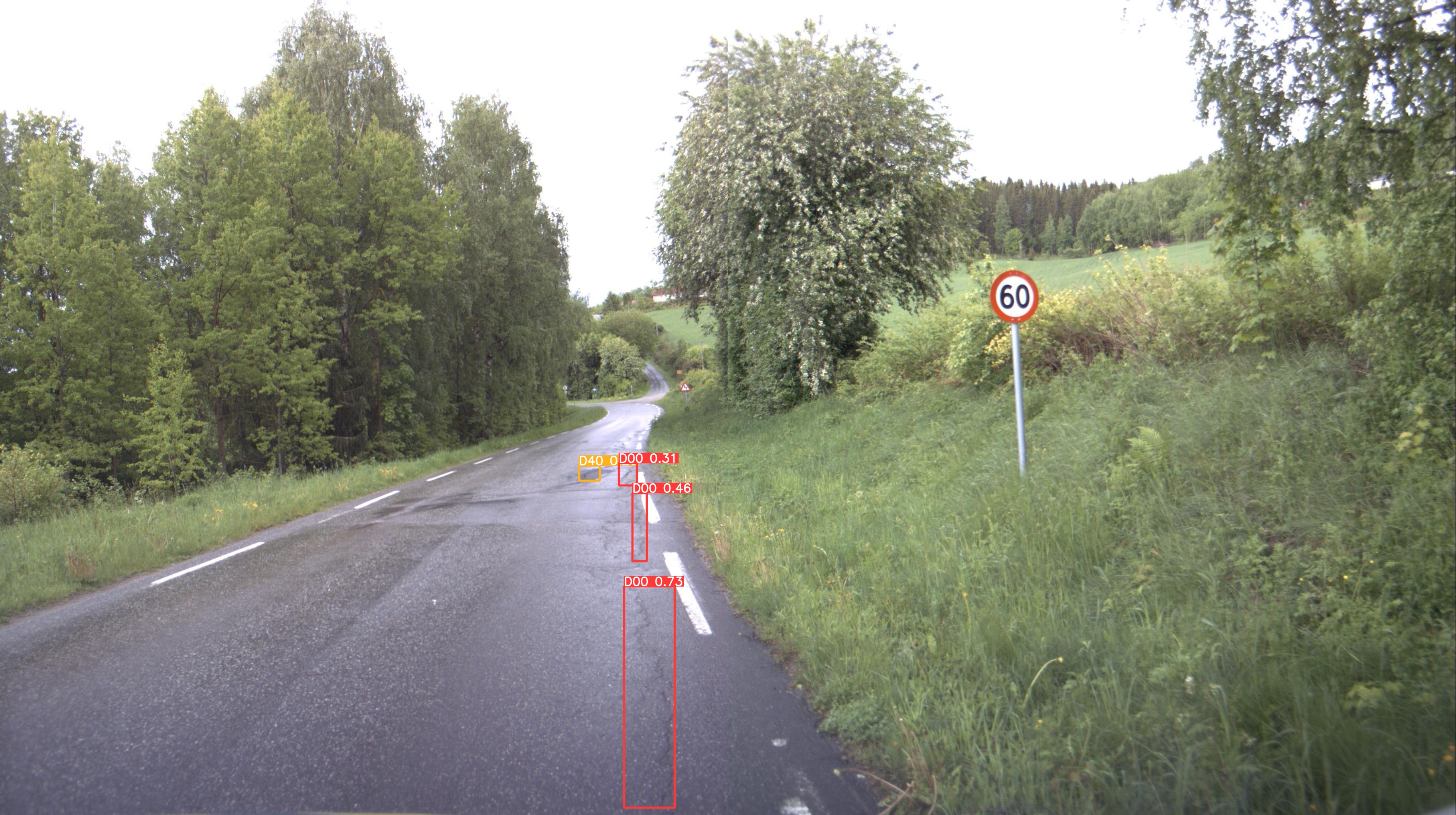 Road Damage Detection using YOLOv5